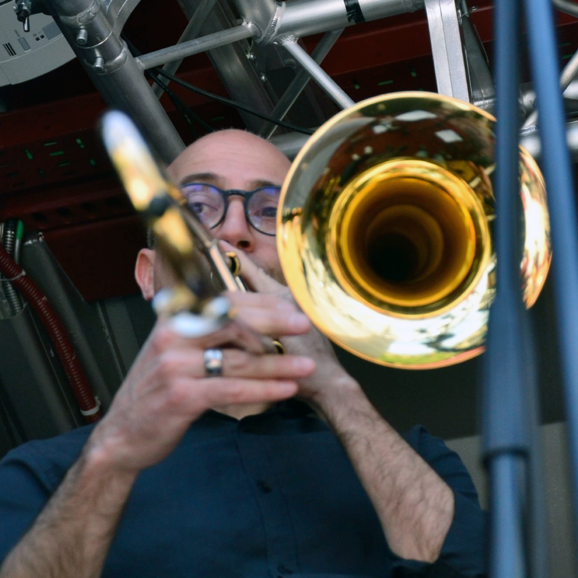 Francesco Puteo Trombonista Aerosoul Band