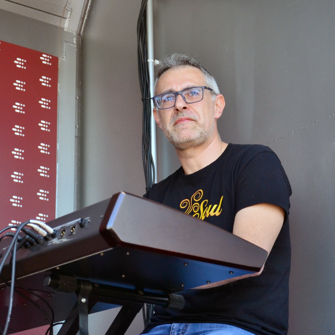 Marco Patrignani Tastierista Aerosoul Band